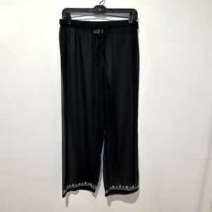 Vintage Peppermint Bay Sheer Mesh Beach Pant